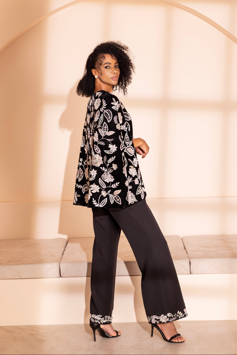 Ophelia Cape & Pant Set