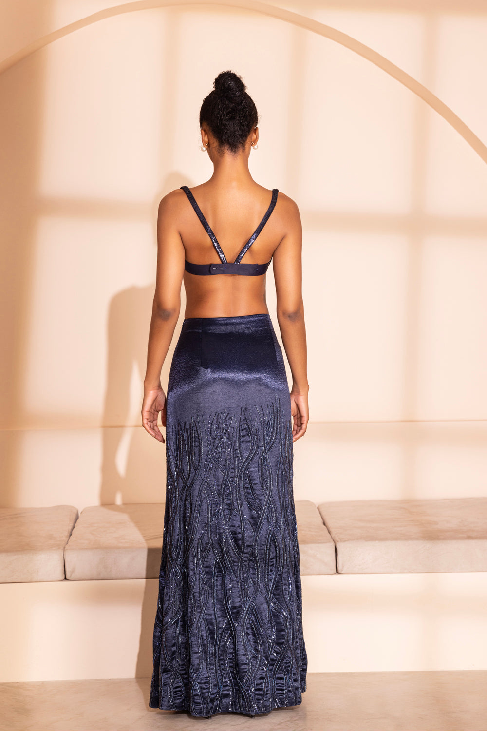 Zina Top & Skirt Set