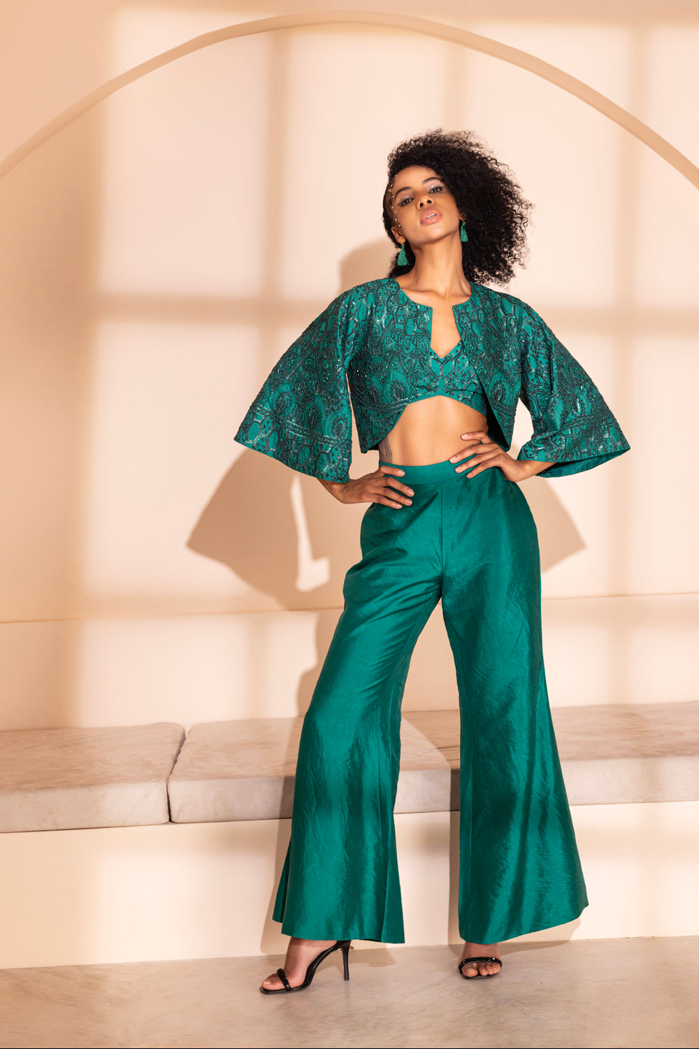 Sasha Cape & Pant Set