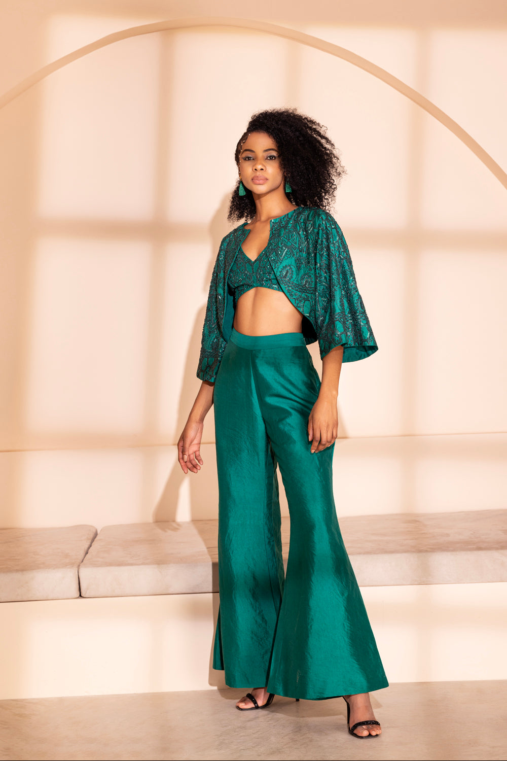 Sasha Cape & Pant Set