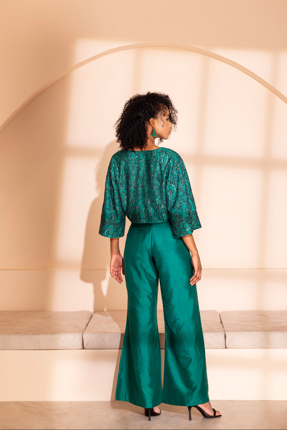 Sasha Cape & Pant Set