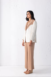 Khakhi Blazer & Pant Set