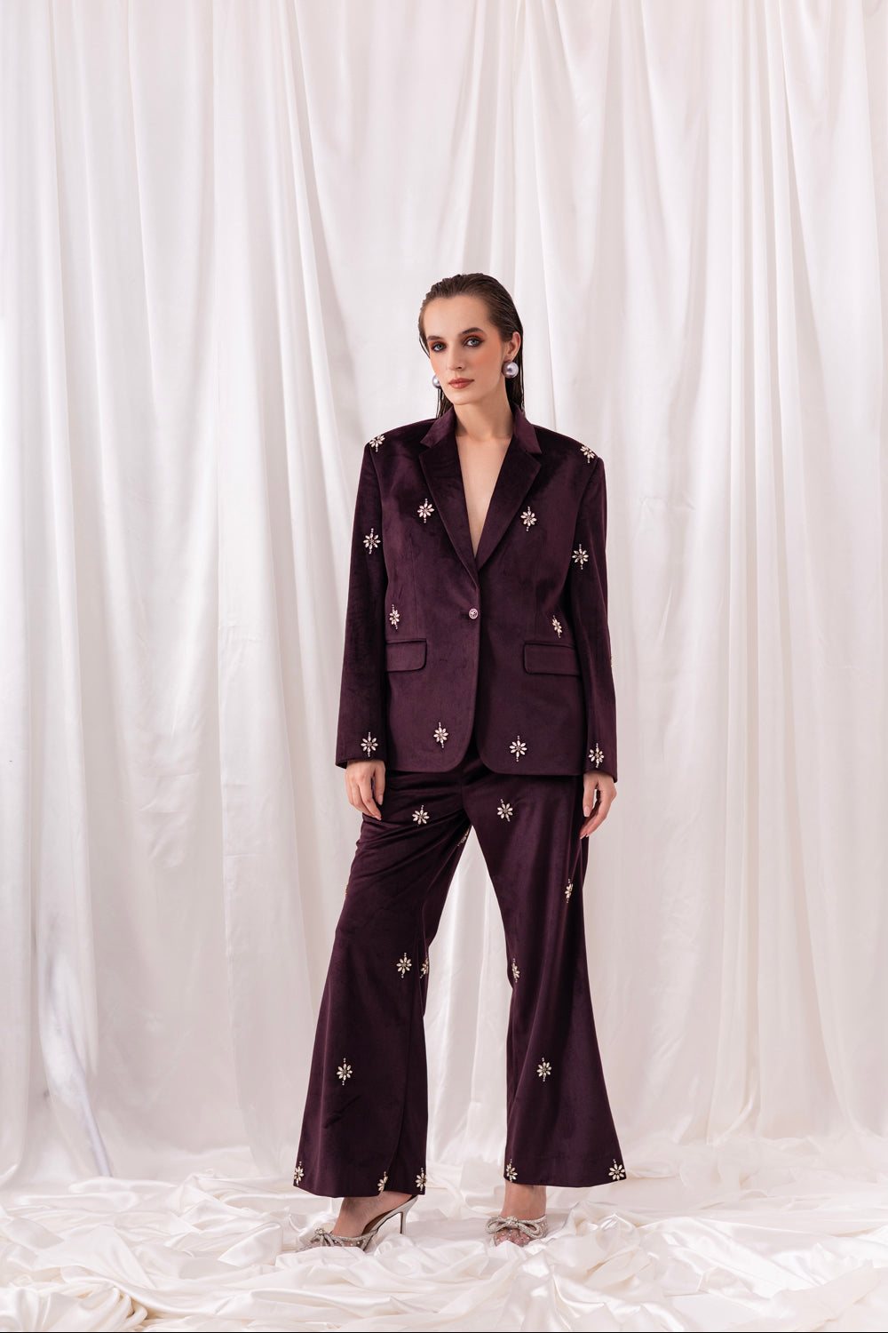 Celeste Blazer & Pant Set