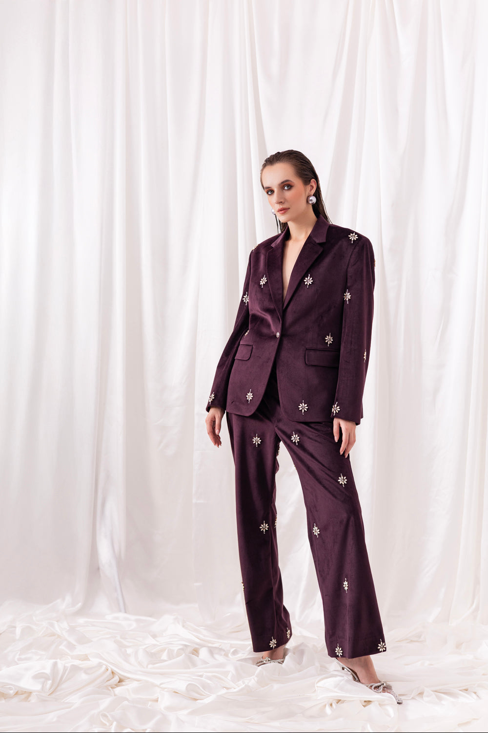Celeste Blazer & Pant Set