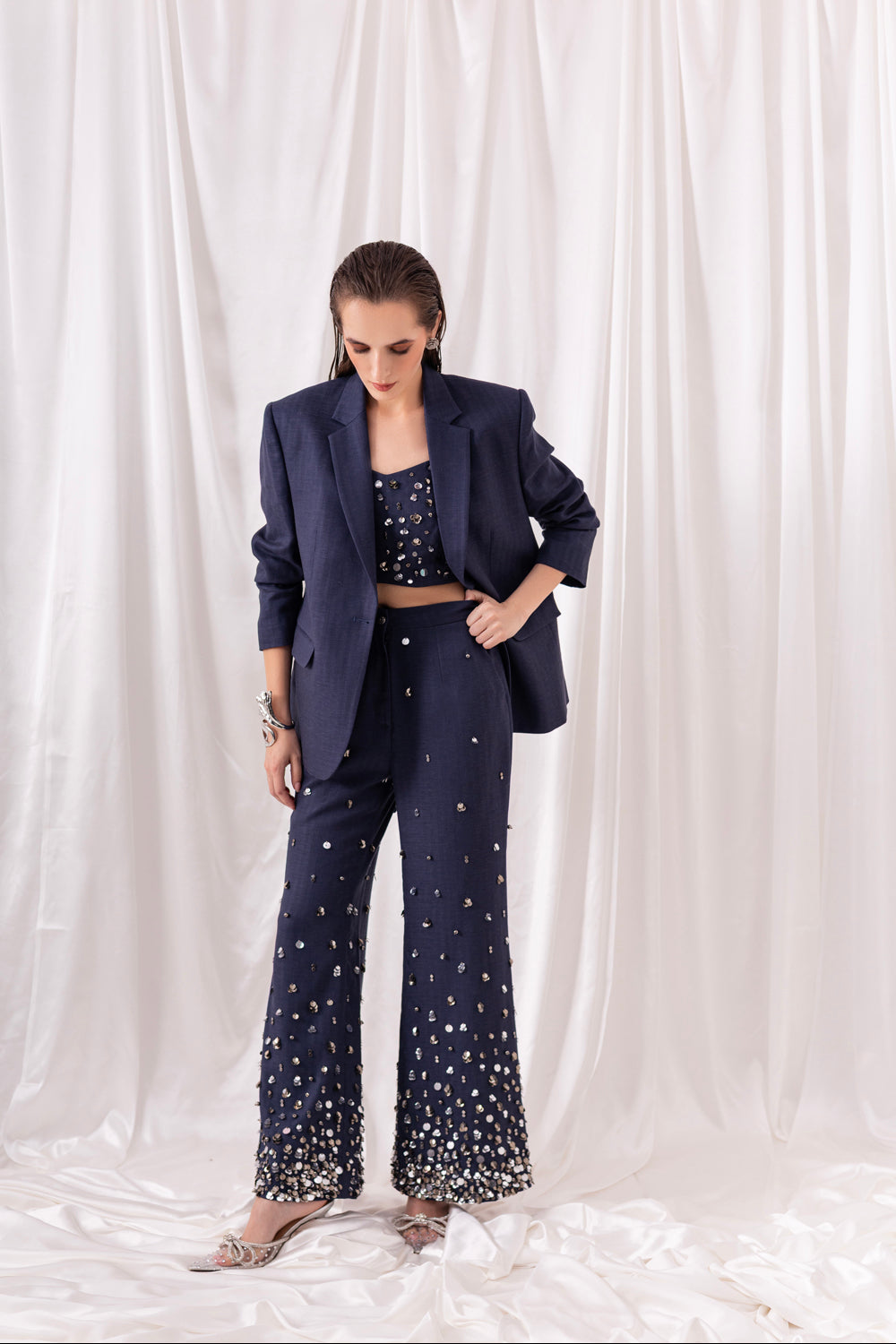 Midnght Blazer & Pant Set