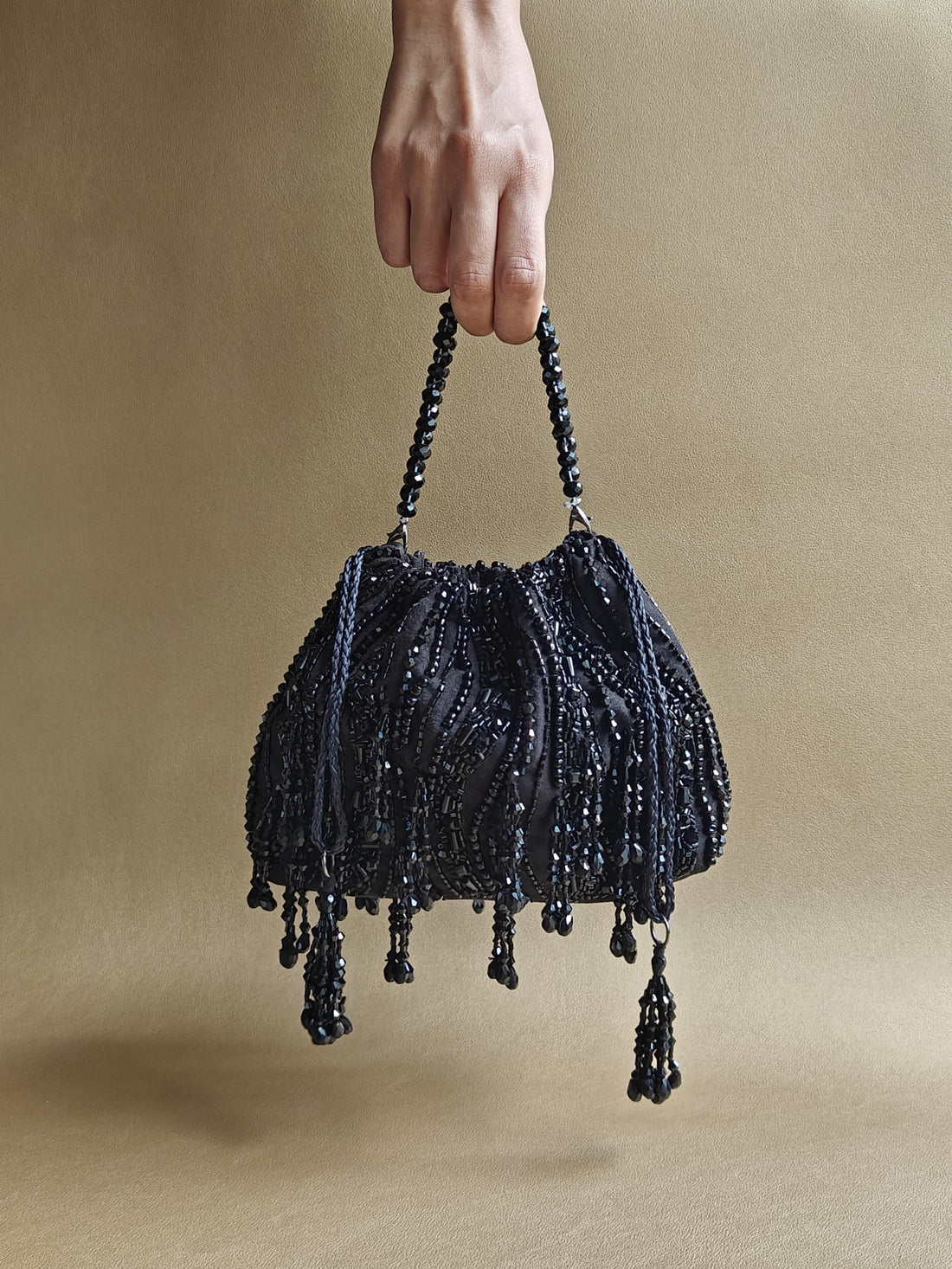 Black Pouch Bag