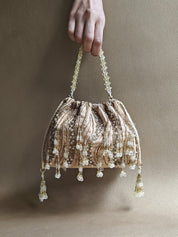 Gold Pouch Bag