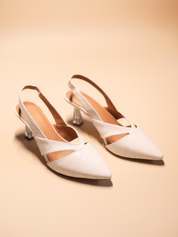 Cami Slingback Chalk White