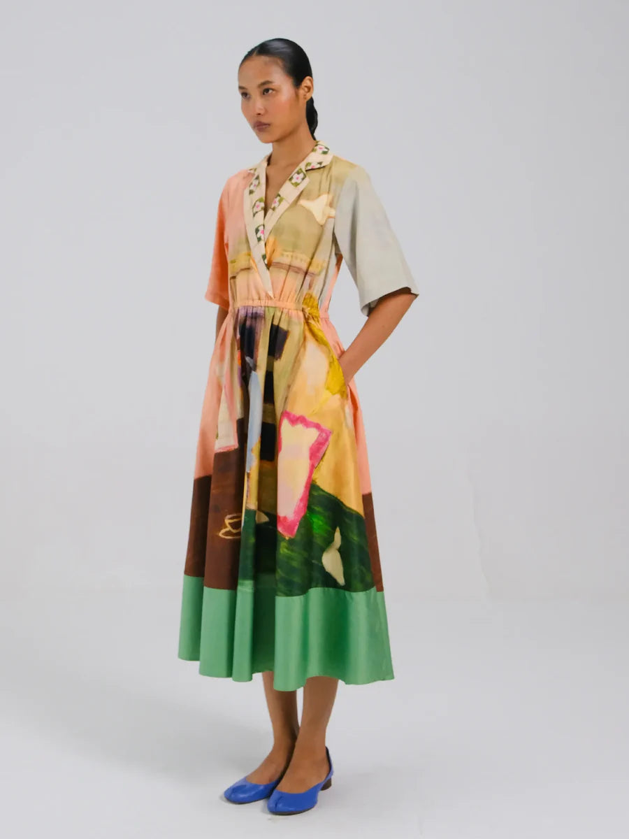 Printblock Dress Mcof