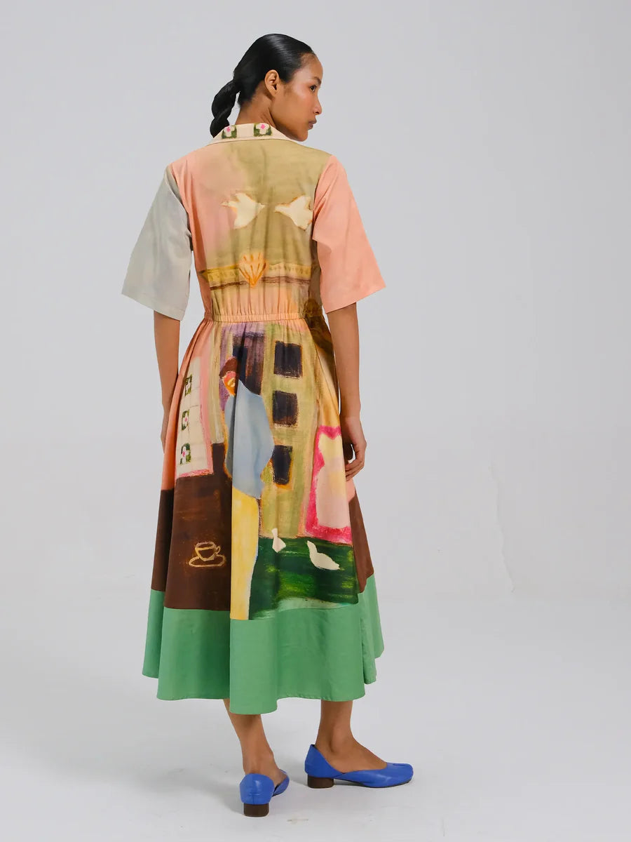 Printblock Dress Mcof