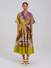Printblock Dress Swm