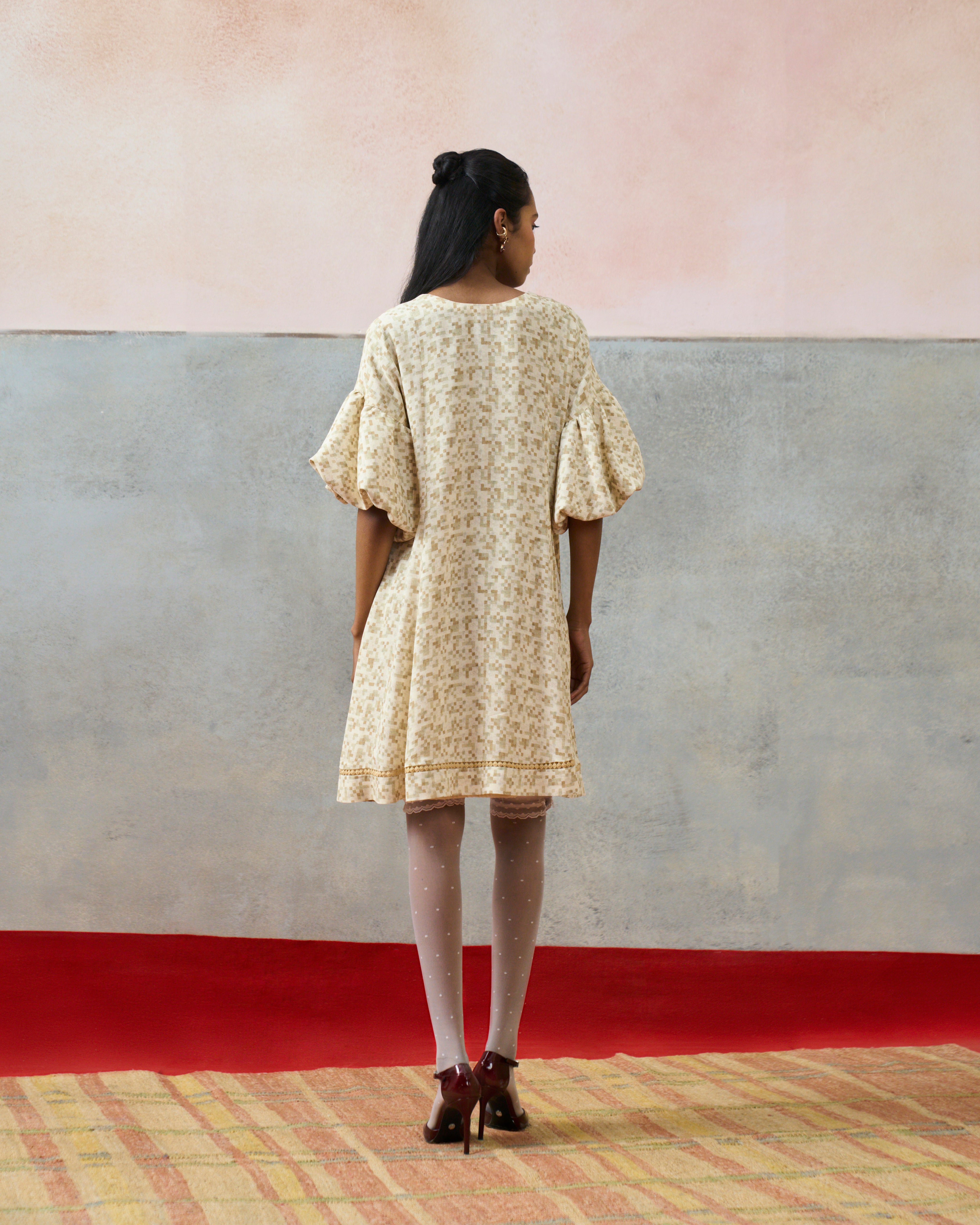 Sicily Dress Beige
