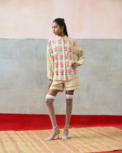 Elba Kimono Shirt Biege
