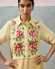 Ponza Shirt Dress Biege