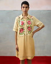 Ponza Shirt Dress Biege