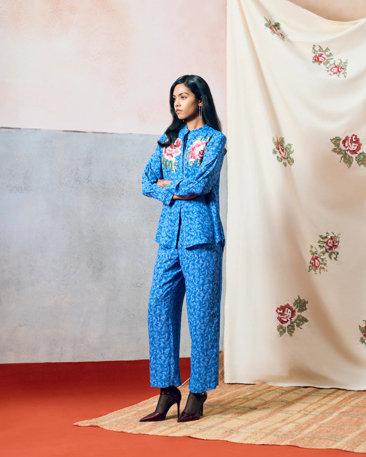Vis Pants Blue