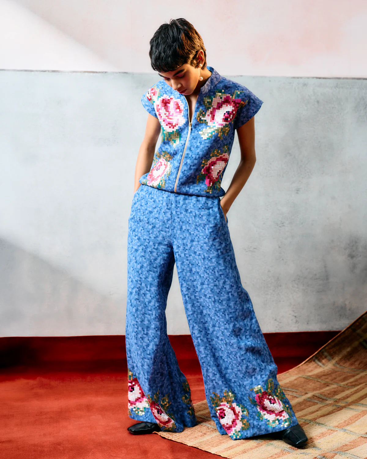 Corsica Pants Blue