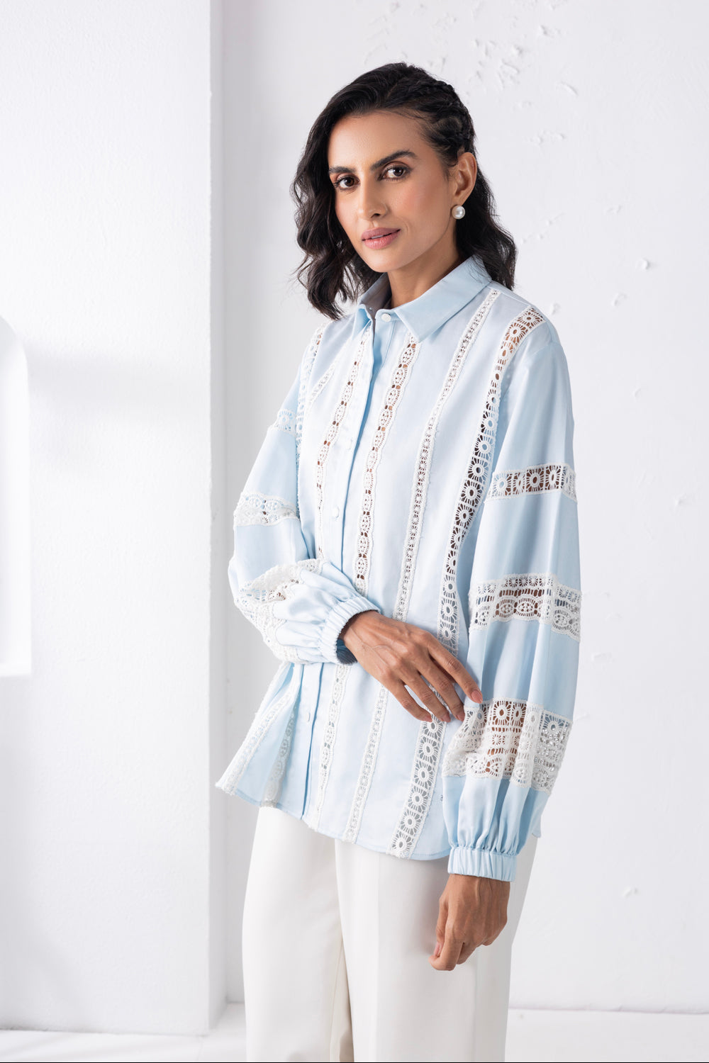 Sky Balloon Sleeved Shirt