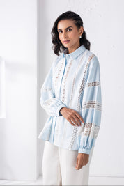 Sky Balloon Sleeved Shirt