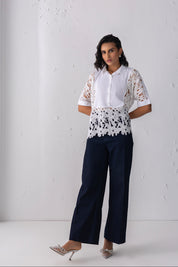 The Mesh Floral Shirt