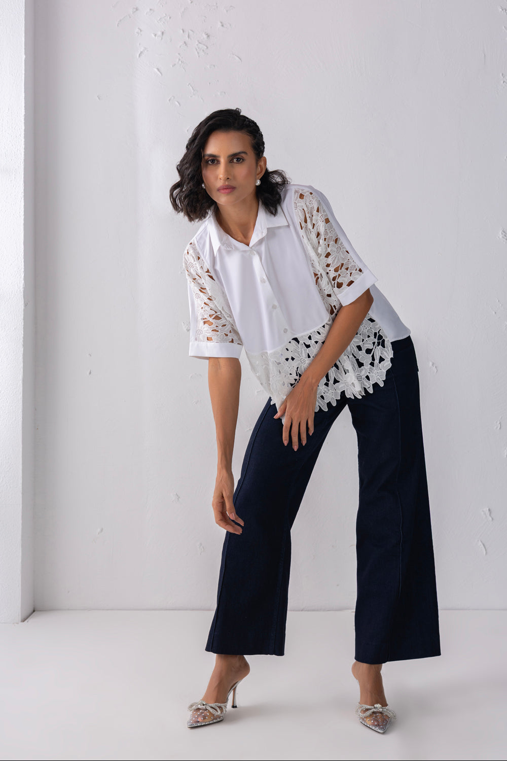 The Mesh Floral Shirt