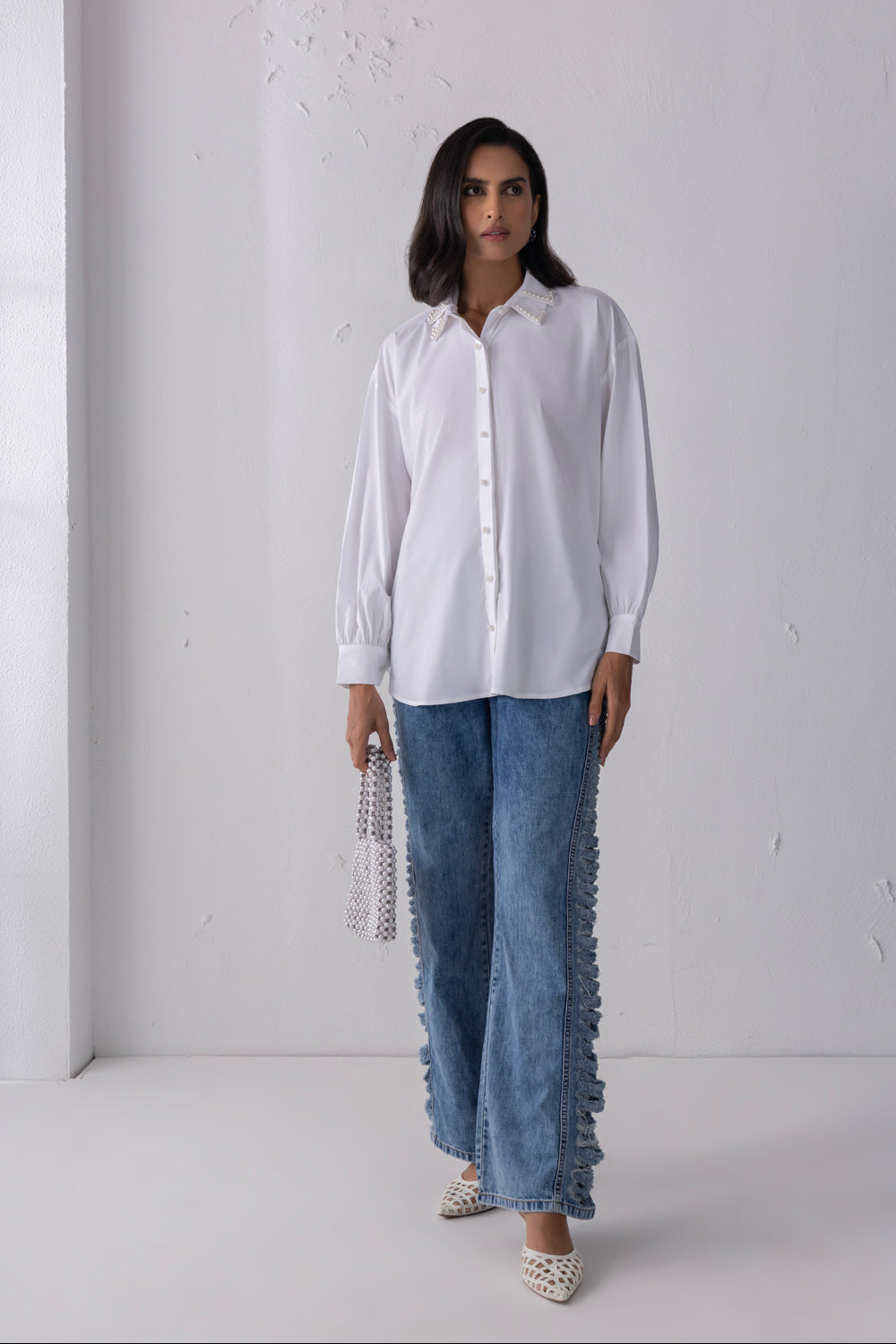 The Double Collared Pearl Shirt