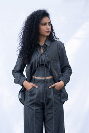 Denim 3 piece Co-ord