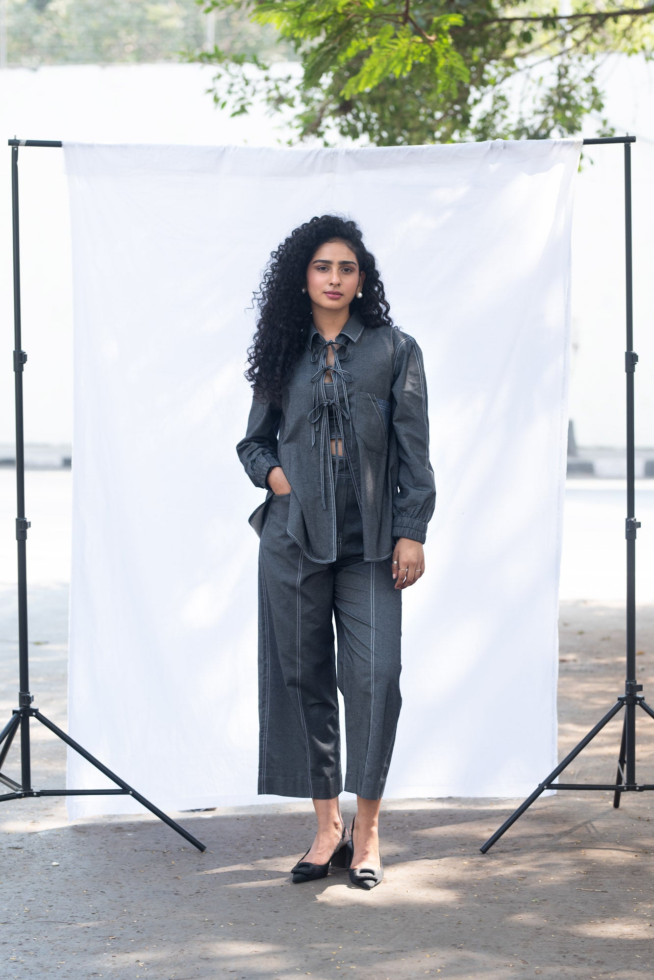 Denim 3 piece Co-ord