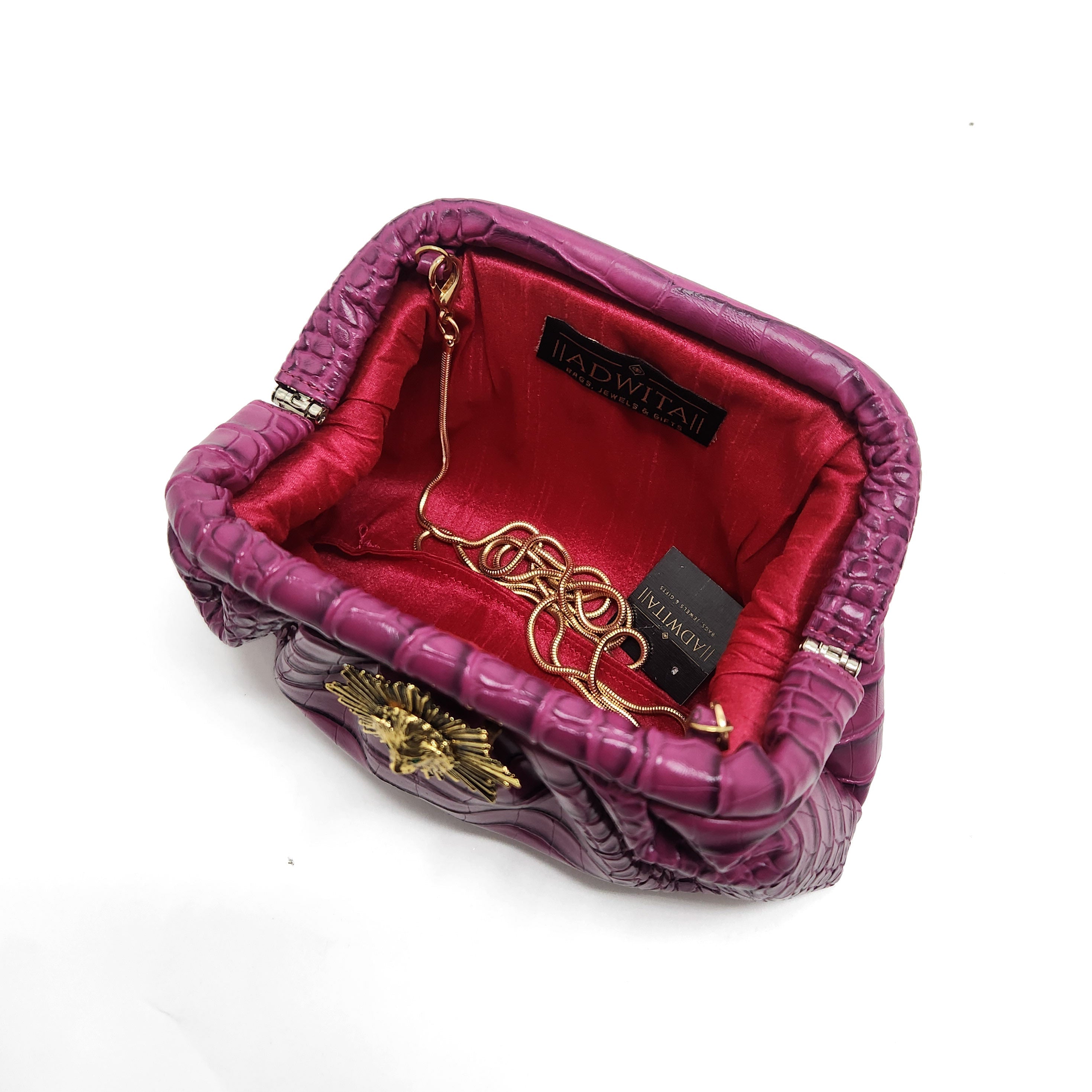 Lion Pouchette Hot Pink