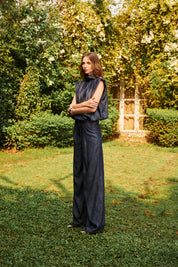 Kiro Silk Denim Co-ord