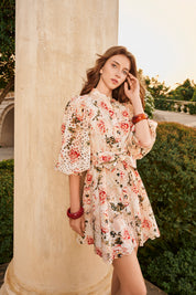 Breanne Embroidered Dress