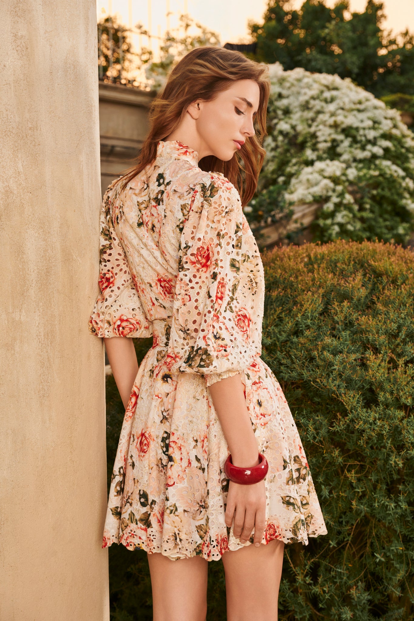 Breanne Embroidered Dress