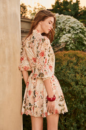 Breanne Embroidered Dress
