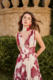 Elea Chiffon Mini Dress