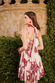 Elea Chiffon Mini Dress