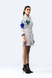 Hand Embroidered Sequin Dress