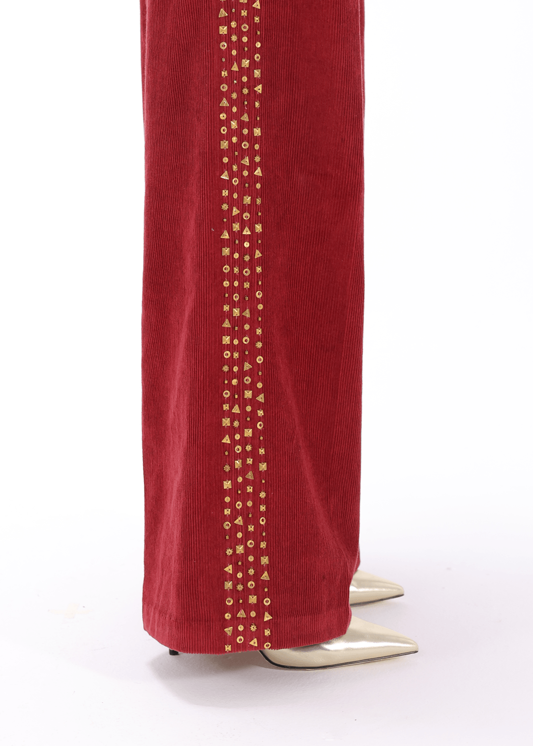 Red Aari Trouser -  - #tag1# -