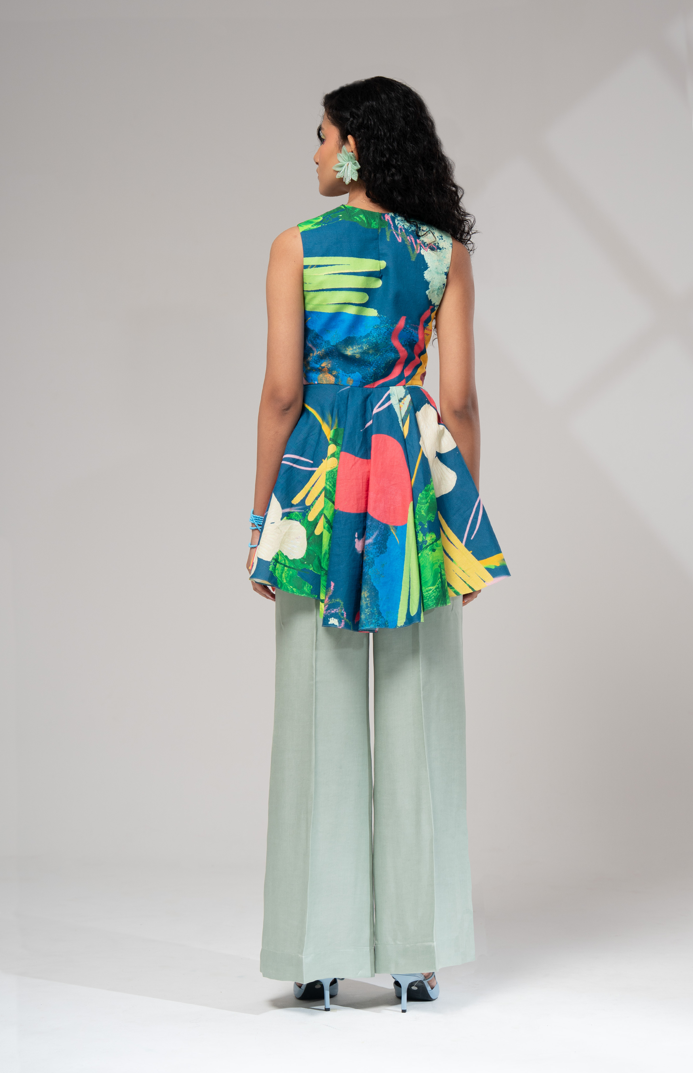 Ciel Peplum Top