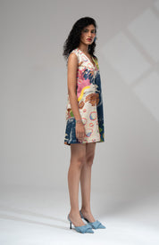Milo V Neck Short Dress
