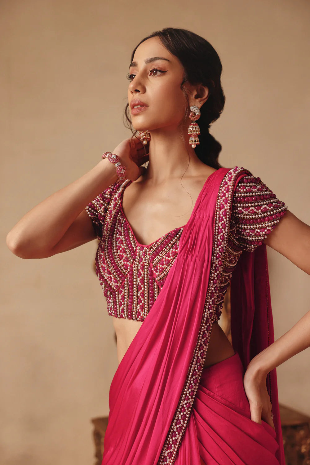 Lush Saree Set