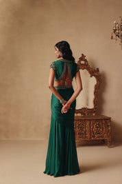 Jewel Drape Skirt Set