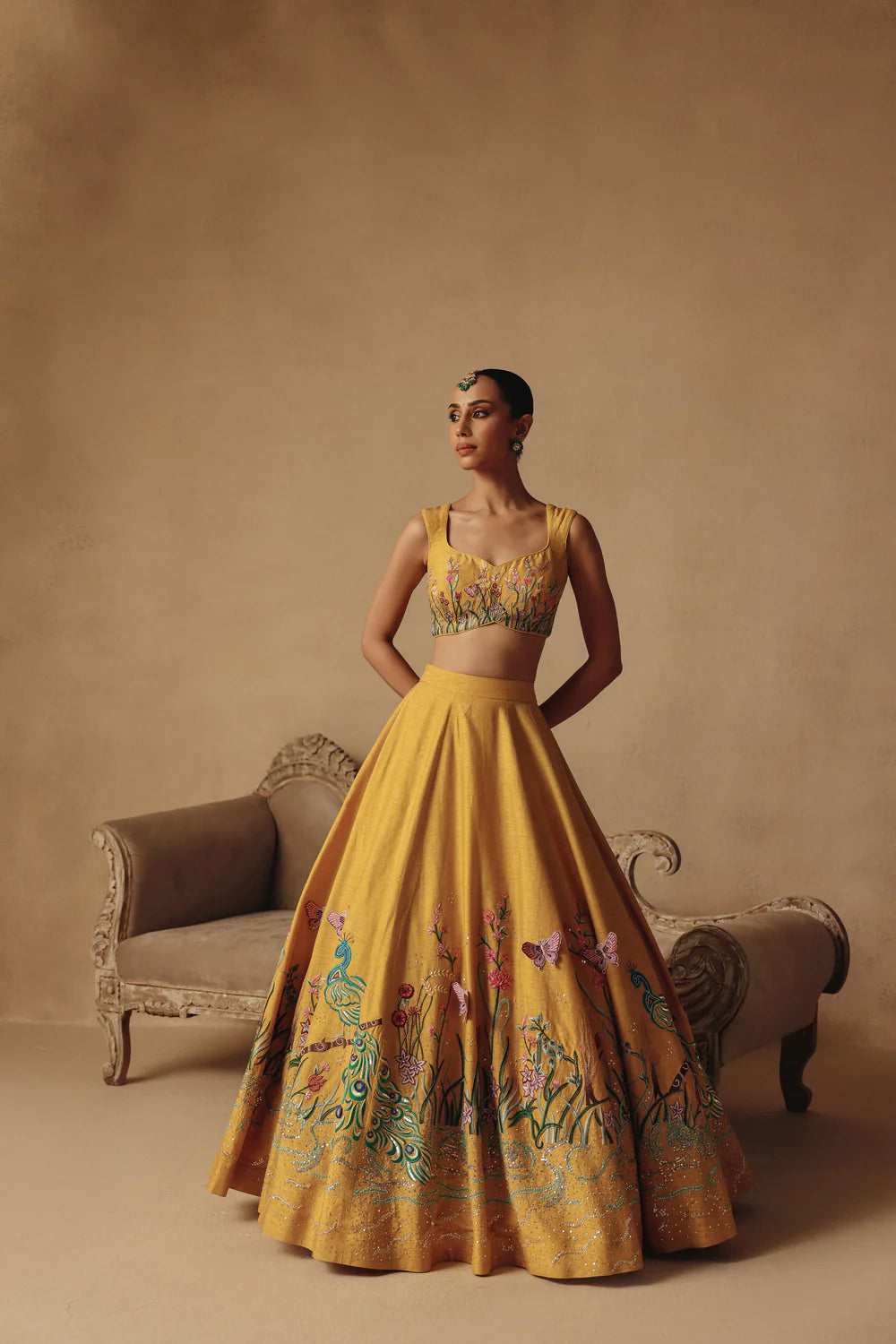 Isha Multani in Dusk Lehenga Set