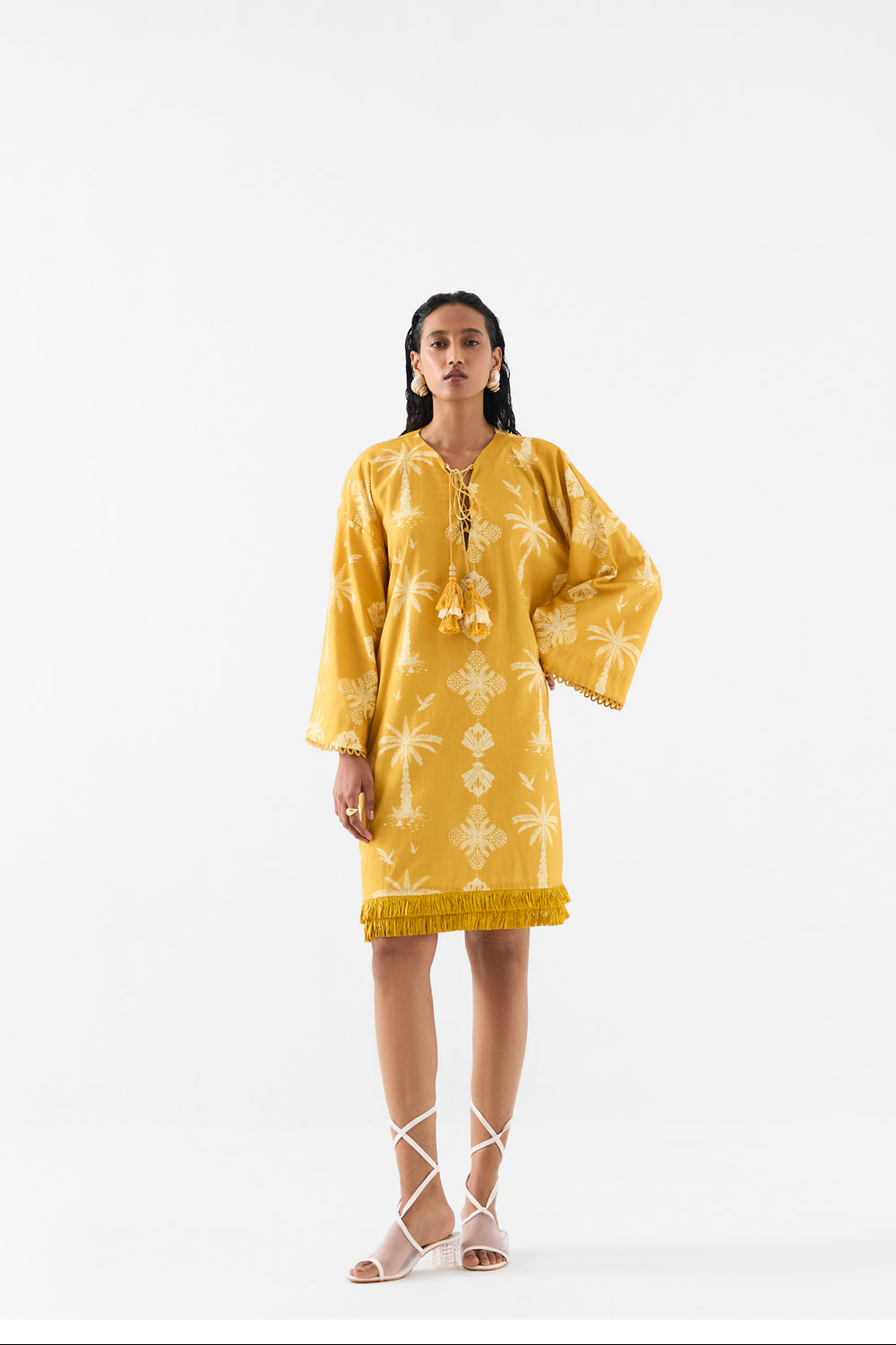 Cabana Bell Sleeves Dress