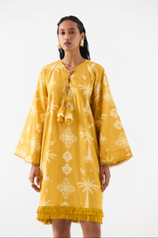 Cabana Bell Sleeves Dress