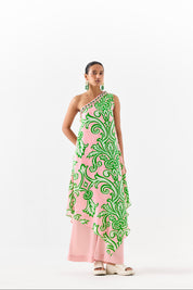 La Paz One Shoulder Kurta and Pants