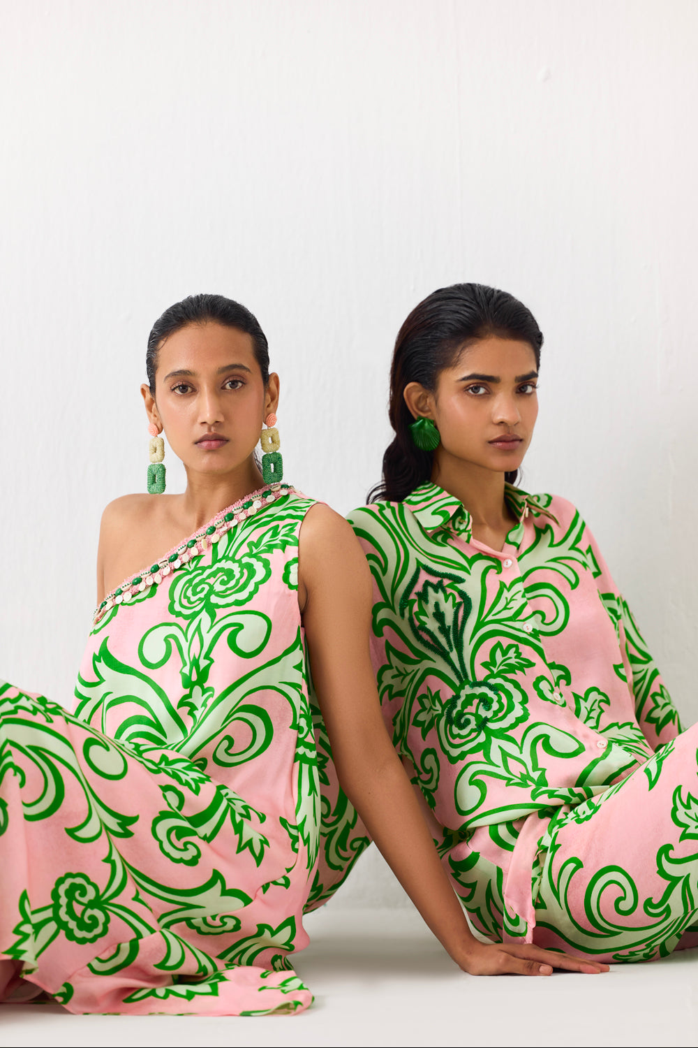 La Paz One Shoulder Kurta and Pants