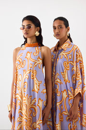 Mojito Front Button Kimono Kurta and Pants