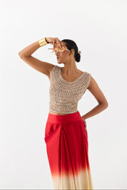 Copacabanna Blouse and Skirt