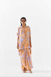 Mojito Asymmetric Shirt and Skirt