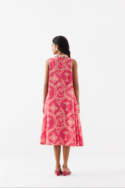 Areca Palm A Line Dress
